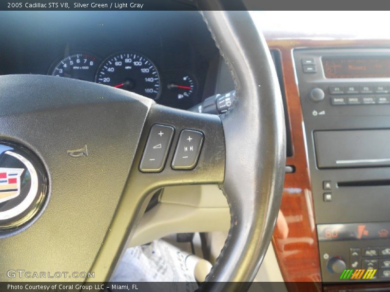 Silver Green / Light Gray 2005 Cadillac STS V8