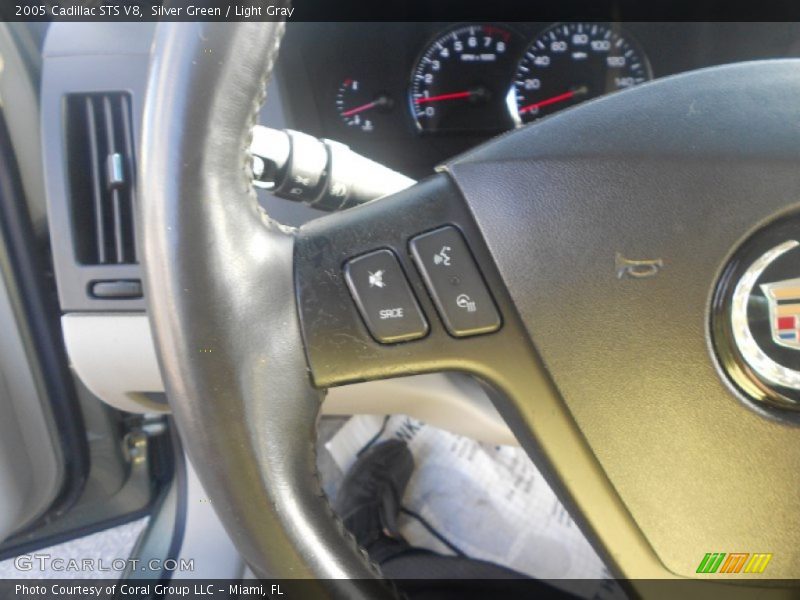 Silver Green / Light Gray 2005 Cadillac STS V8