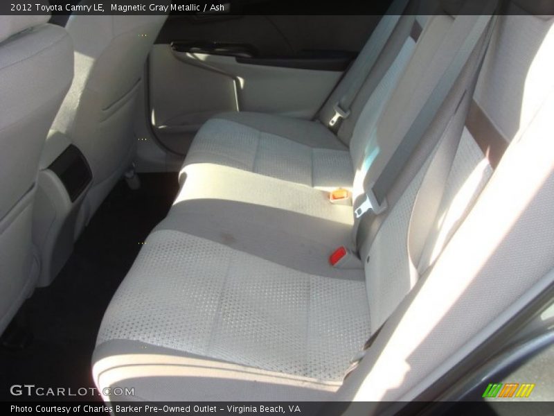 Magnetic Gray Metallic / Ash 2012 Toyota Camry LE