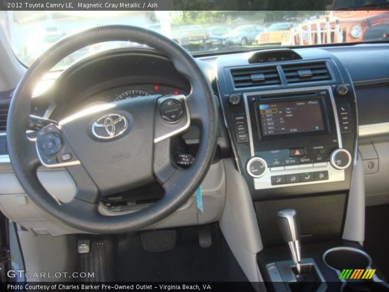 Magnetic Gray Metallic / Ash 2012 Toyota Camry LE