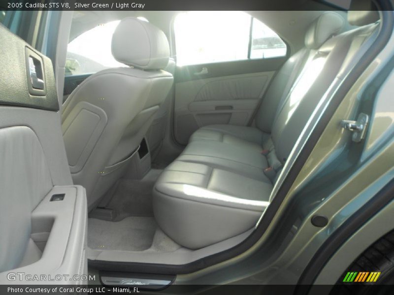 Silver Green / Light Gray 2005 Cadillac STS V8