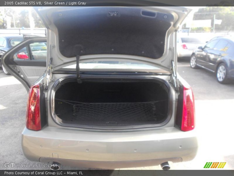 Silver Green / Light Gray 2005 Cadillac STS V8