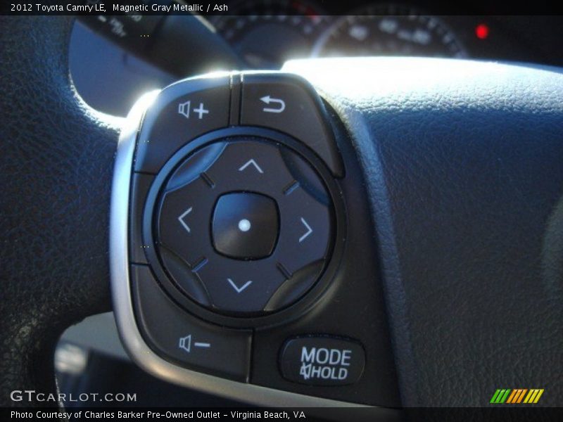 Magnetic Gray Metallic / Ash 2012 Toyota Camry LE