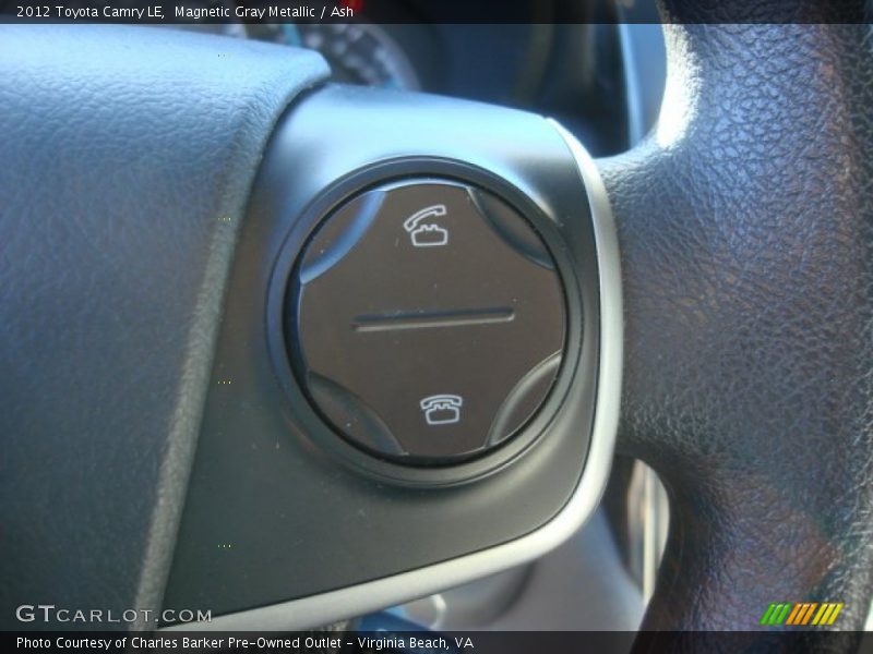 Magnetic Gray Metallic / Ash 2012 Toyota Camry LE