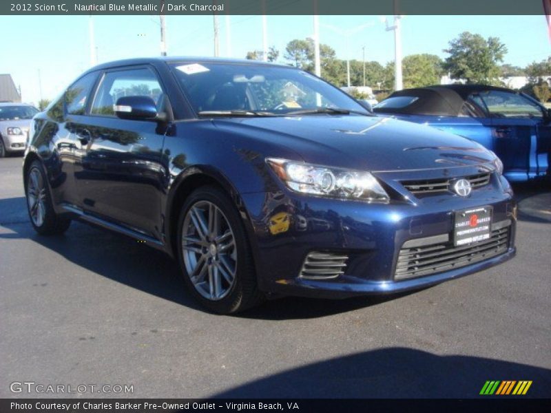 Nautical Blue Metallic / Dark Charcoal 2012 Scion tC
