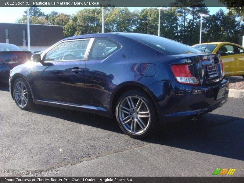 Nautical Blue Metallic / Dark Charcoal 2012 Scion tC