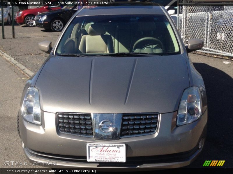 Coral Sand Metallic / Cafe Latte 2006 Nissan Maxima 3.5 SL