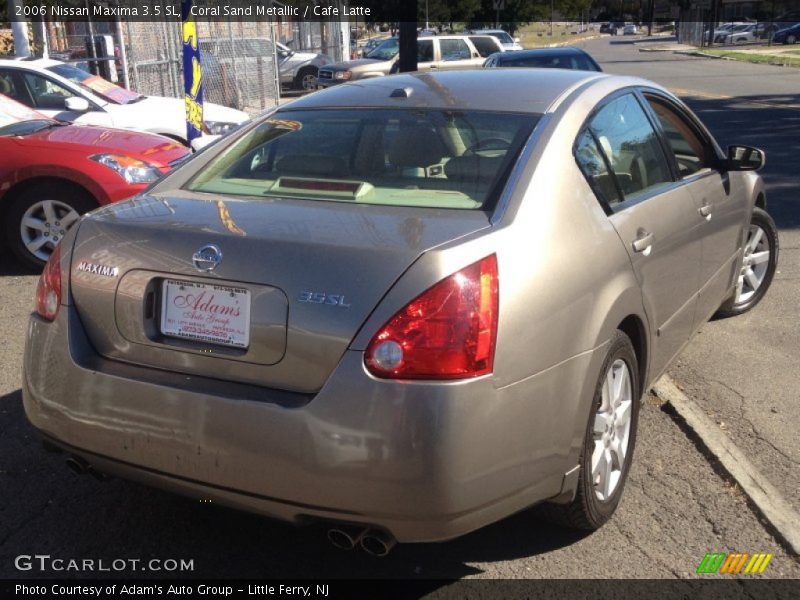 Coral Sand Metallic / Cafe Latte 2006 Nissan Maxima 3.5 SL