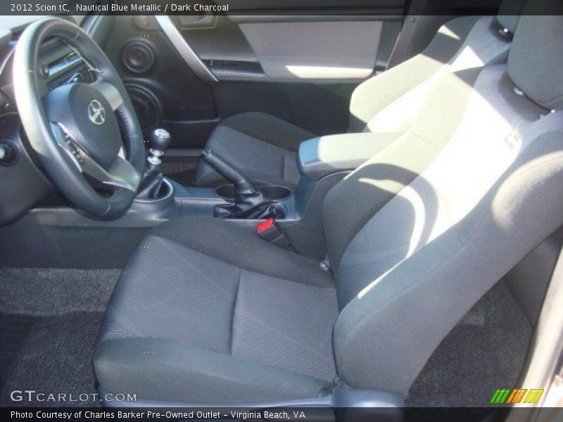 Nautical Blue Metallic / Dark Charcoal 2012 Scion tC
