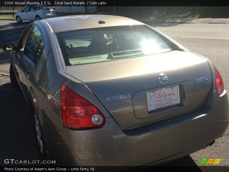 Coral Sand Metallic / Cafe Latte 2006 Nissan Maxima 3.5 SL