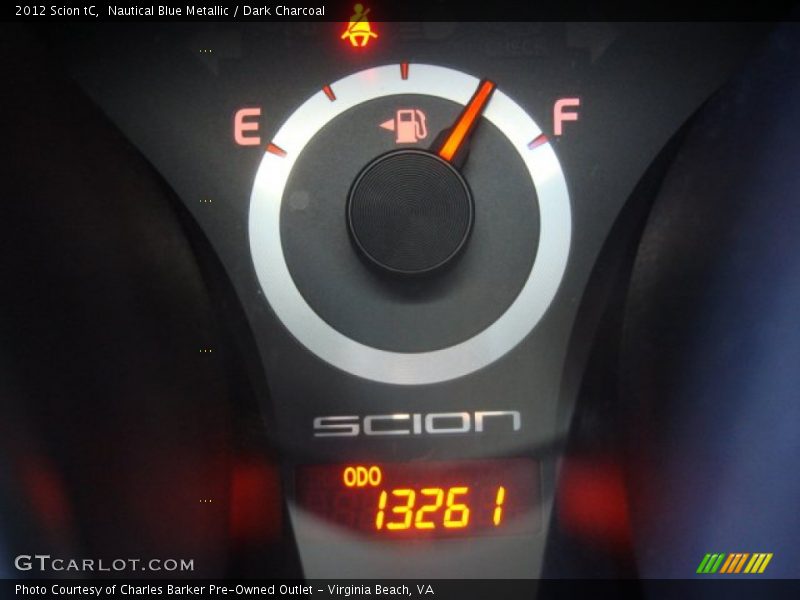 Nautical Blue Metallic / Dark Charcoal 2012 Scion tC