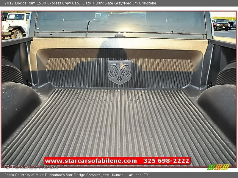Black / Dark Slate Gray/Medium Graystone 2012 Dodge Ram 1500 Express Crew Cab