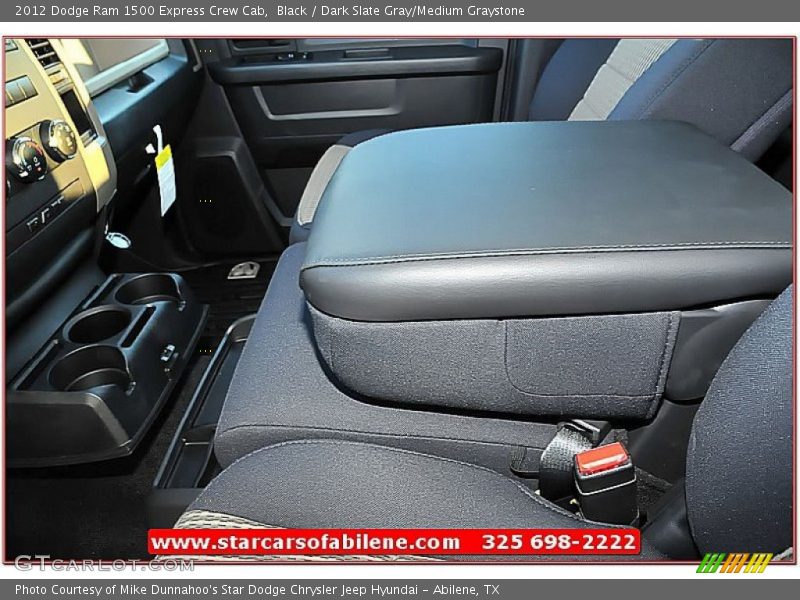 Black / Dark Slate Gray/Medium Graystone 2012 Dodge Ram 1500 Express Crew Cab