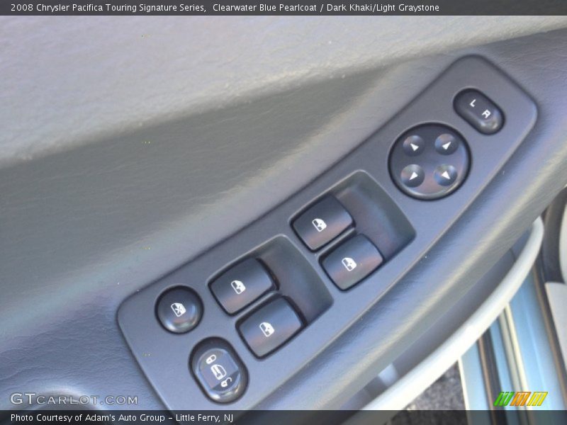 Clearwater Blue Pearlcoat / Dark Khaki/Light Graystone 2008 Chrysler Pacifica Touring Signature Series