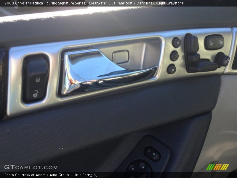 Clearwater Blue Pearlcoat / Dark Khaki/Light Graystone 2008 Chrysler Pacifica Touring Signature Series