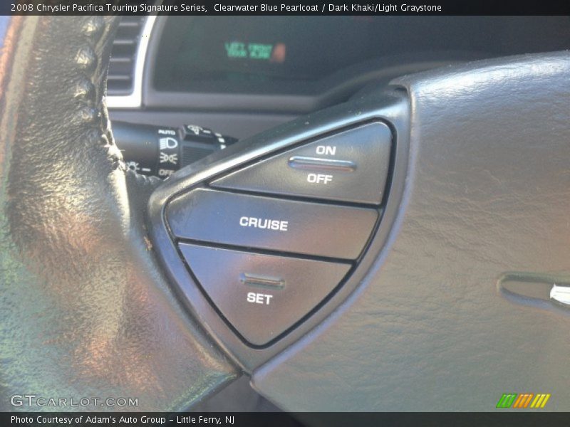 Clearwater Blue Pearlcoat / Dark Khaki/Light Graystone 2008 Chrysler Pacifica Touring Signature Series