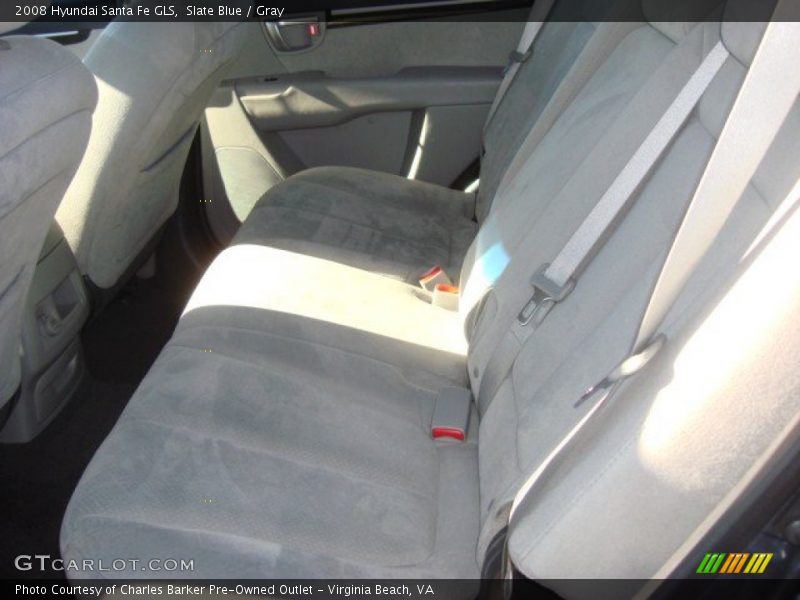 Slate Blue / Gray 2008 Hyundai Santa Fe GLS