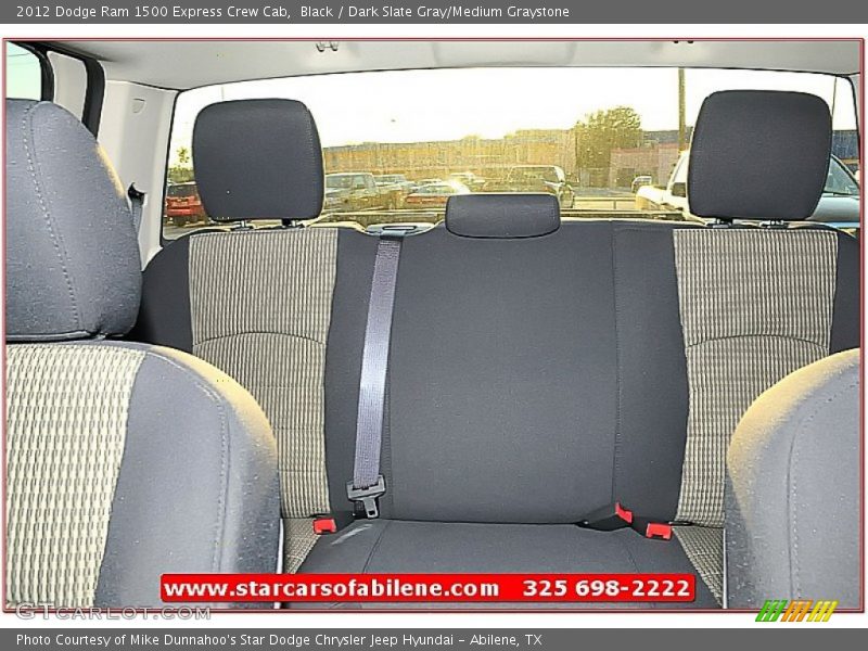 Black / Dark Slate Gray/Medium Graystone 2012 Dodge Ram 1500 Express Crew Cab