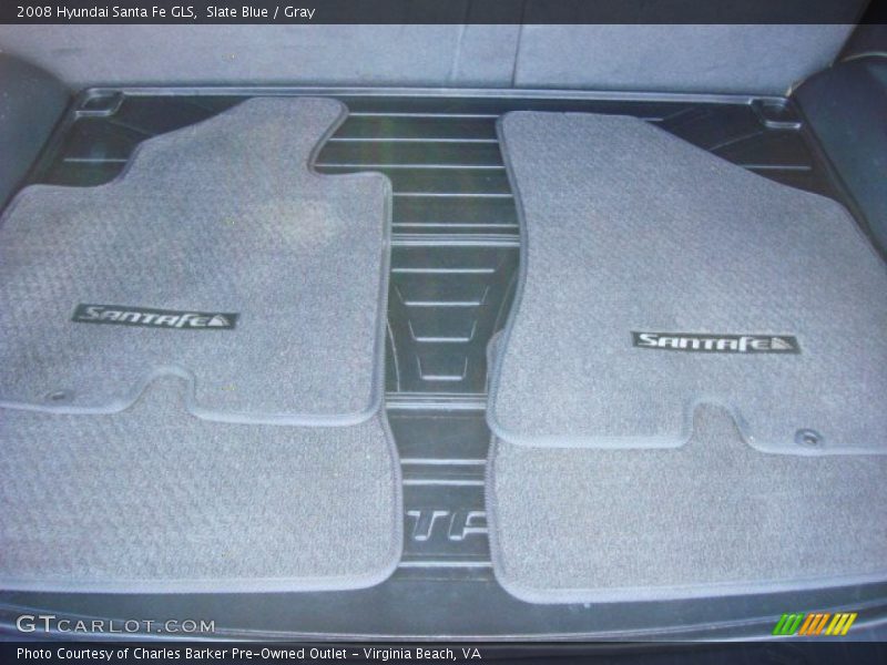 Slate Blue / Gray 2008 Hyundai Santa Fe GLS