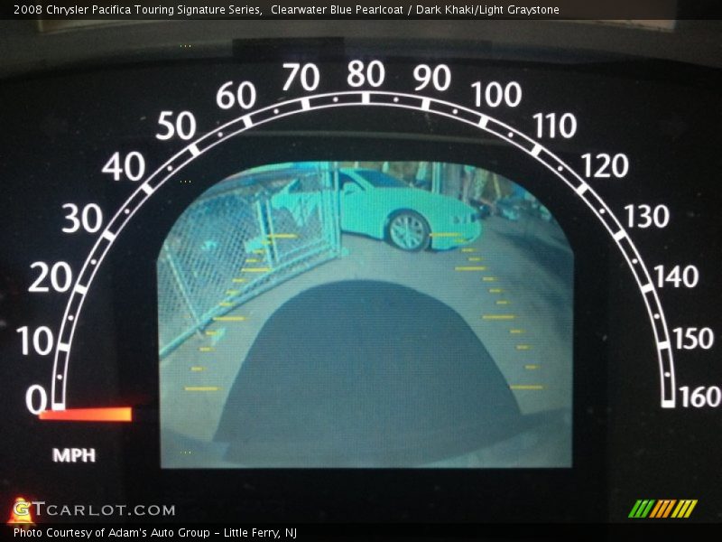 Clearwater Blue Pearlcoat / Dark Khaki/Light Graystone 2008 Chrysler Pacifica Touring Signature Series