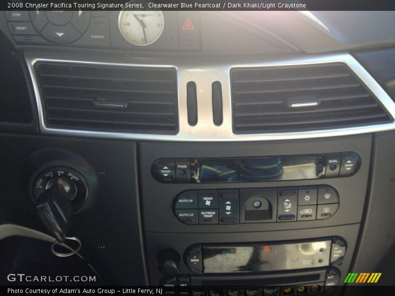 Clearwater Blue Pearlcoat / Dark Khaki/Light Graystone 2008 Chrysler Pacifica Touring Signature Series