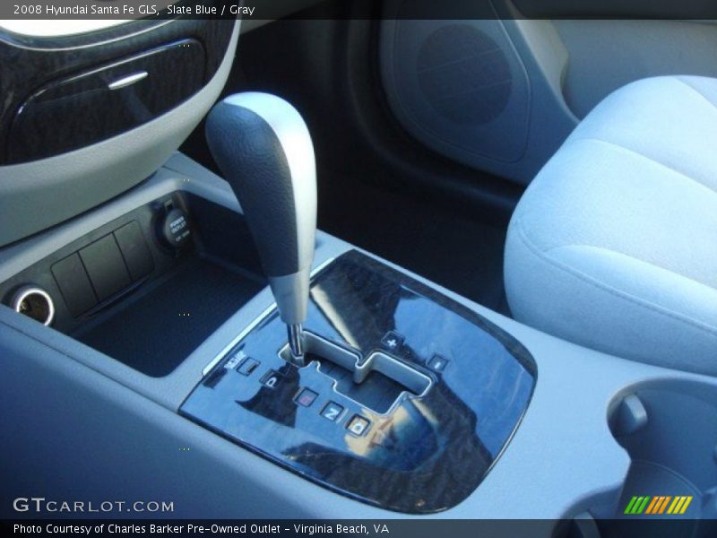 Slate Blue / Gray 2008 Hyundai Santa Fe GLS