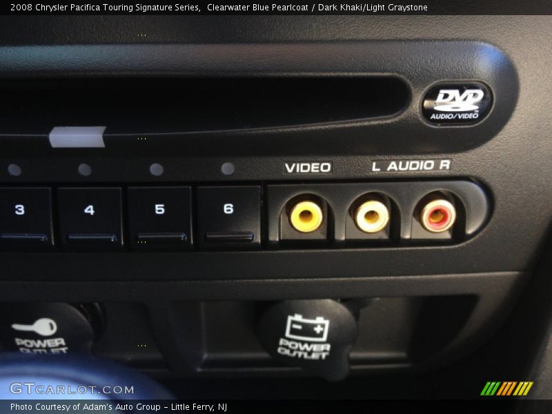 Clearwater Blue Pearlcoat / Dark Khaki/Light Graystone 2008 Chrysler Pacifica Touring Signature Series
