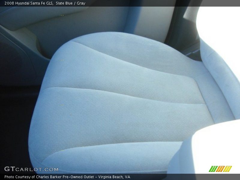 Slate Blue / Gray 2008 Hyundai Santa Fe GLS