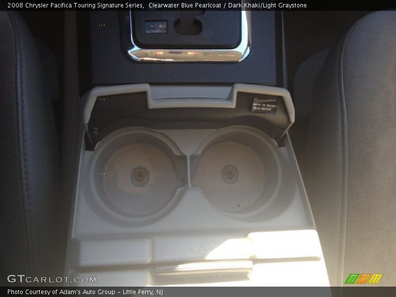 Clearwater Blue Pearlcoat / Dark Khaki/Light Graystone 2008 Chrysler Pacifica Touring Signature Series