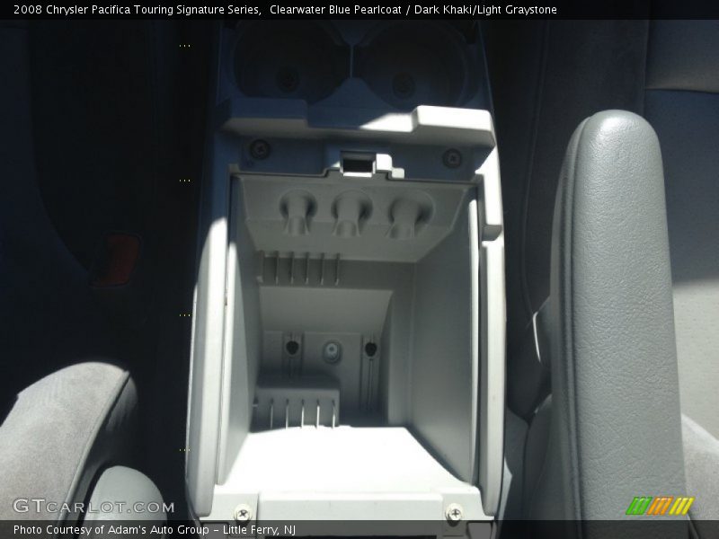 Clearwater Blue Pearlcoat / Dark Khaki/Light Graystone 2008 Chrysler Pacifica Touring Signature Series