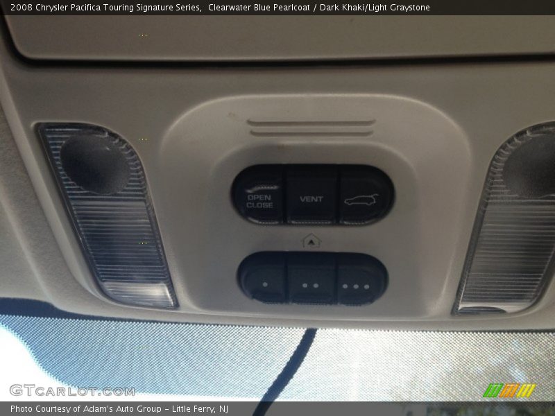 Clearwater Blue Pearlcoat / Dark Khaki/Light Graystone 2008 Chrysler Pacifica Touring Signature Series