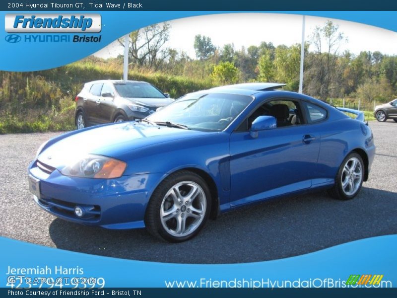 Tidal Wave / Black 2004 Hyundai Tiburon GT