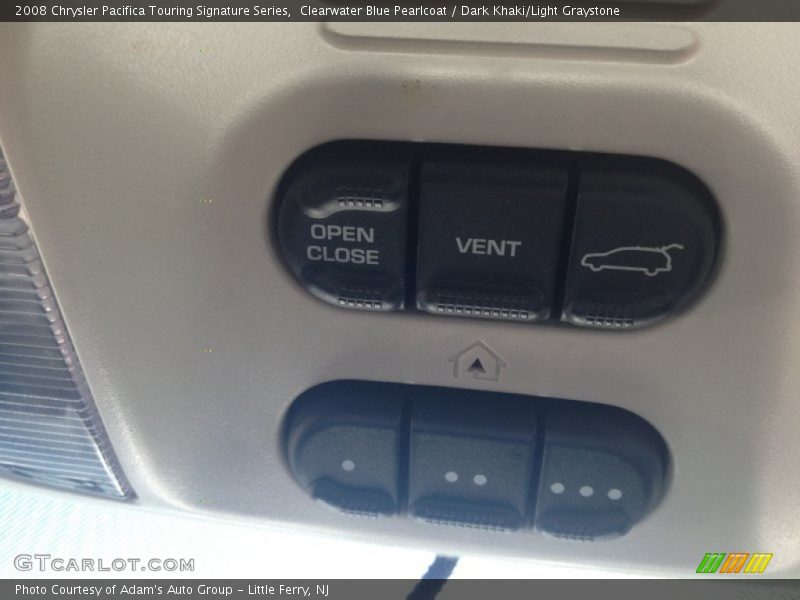 Clearwater Blue Pearlcoat / Dark Khaki/Light Graystone 2008 Chrysler Pacifica Touring Signature Series