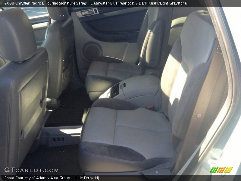 Clearwater Blue Pearlcoat / Dark Khaki/Light Graystone 2008 Chrysler Pacifica Touring Signature Series