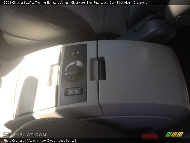 Clearwater Blue Pearlcoat / Dark Khaki/Light Graystone 2008 Chrysler Pacifica Touring Signature Series