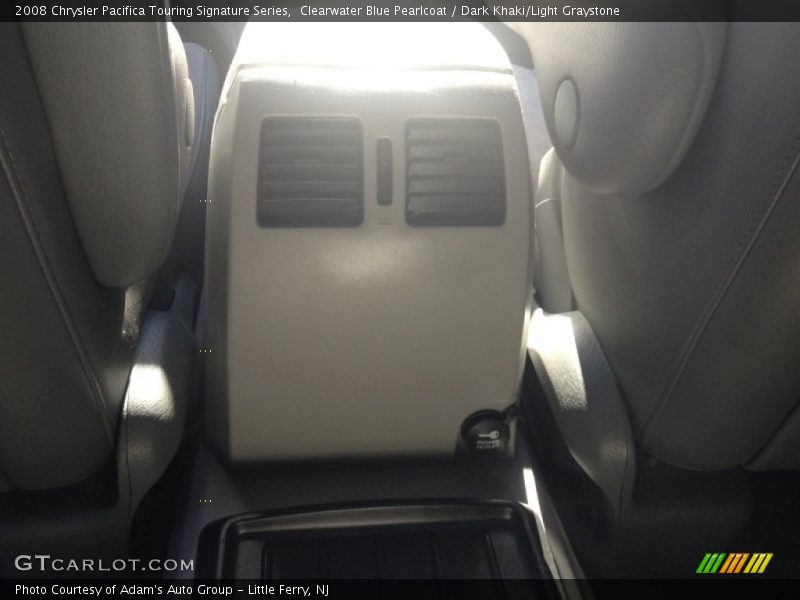 Clearwater Blue Pearlcoat / Dark Khaki/Light Graystone 2008 Chrysler Pacifica Touring Signature Series