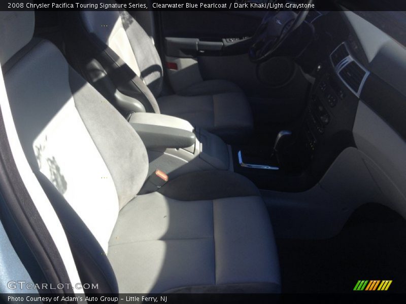 Clearwater Blue Pearlcoat / Dark Khaki/Light Graystone 2008 Chrysler Pacifica Touring Signature Series