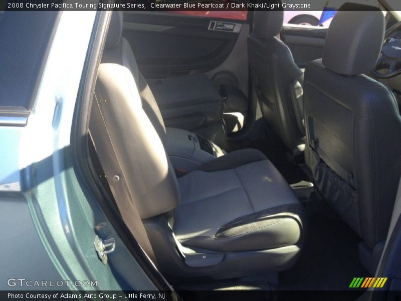 Clearwater Blue Pearlcoat / Dark Khaki/Light Graystone 2008 Chrysler Pacifica Touring Signature Series
