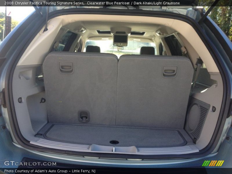 Clearwater Blue Pearlcoat / Dark Khaki/Light Graystone 2008 Chrysler Pacifica Touring Signature Series