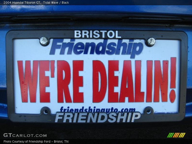 Tidal Wave / Black 2004 Hyundai Tiburon GT