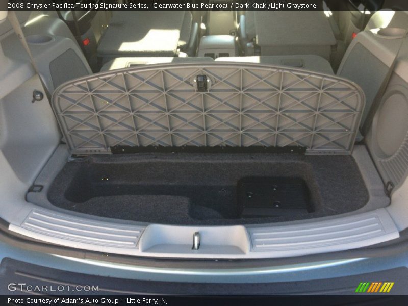 Clearwater Blue Pearlcoat / Dark Khaki/Light Graystone 2008 Chrysler Pacifica Touring Signature Series