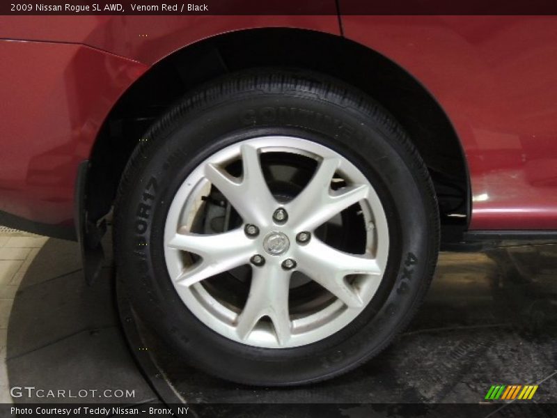 Venom Red / Black 2009 Nissan Rogue SL AWD