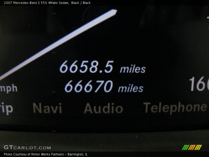 Black / Black 2007 Mercedes-Benz S 550 4Matic Sedan