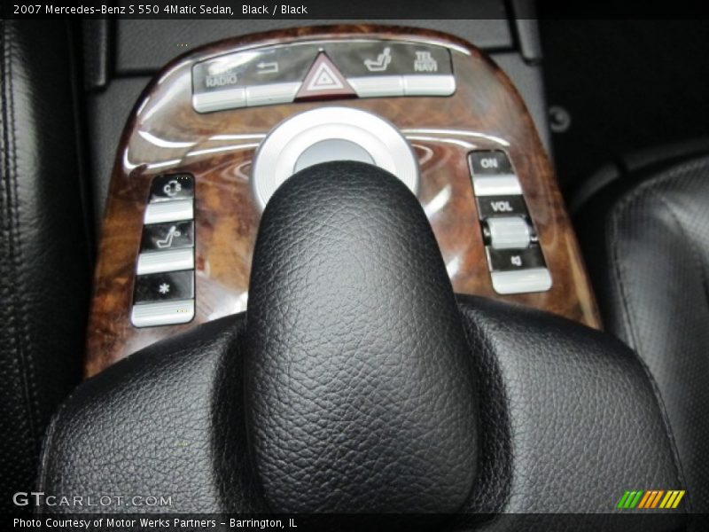 Black / Black 2007 Mercedes-Benz S 550 4Matic Sedan