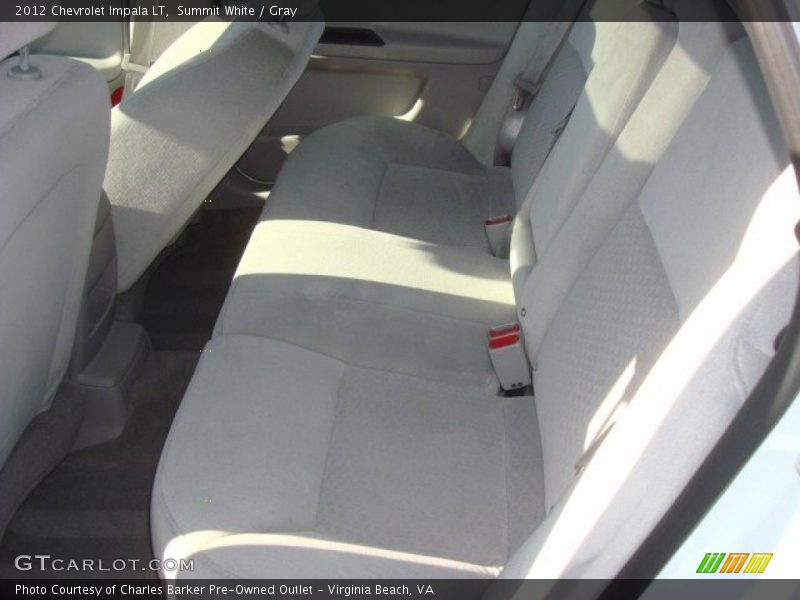 Summit White / Gray 2012 Chevrolet Impala LT