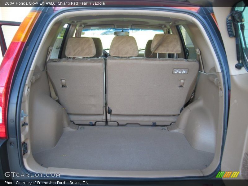 Chianti Red Pearl / Saddle 2004 Honda CR-V EX 4WD