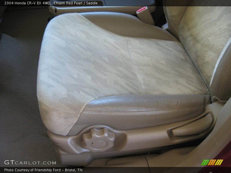 Chianti Red Pearl / Saddle 2004 Honda CR-V EX 4WD