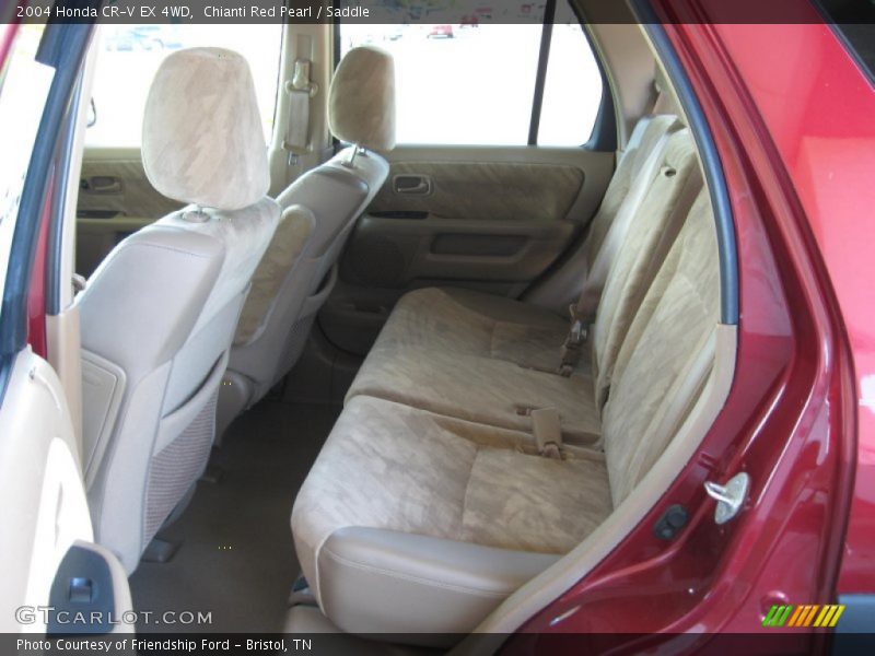 Chianti Red Pearl / Saddle 2004 Honda CR-V EX 4WD