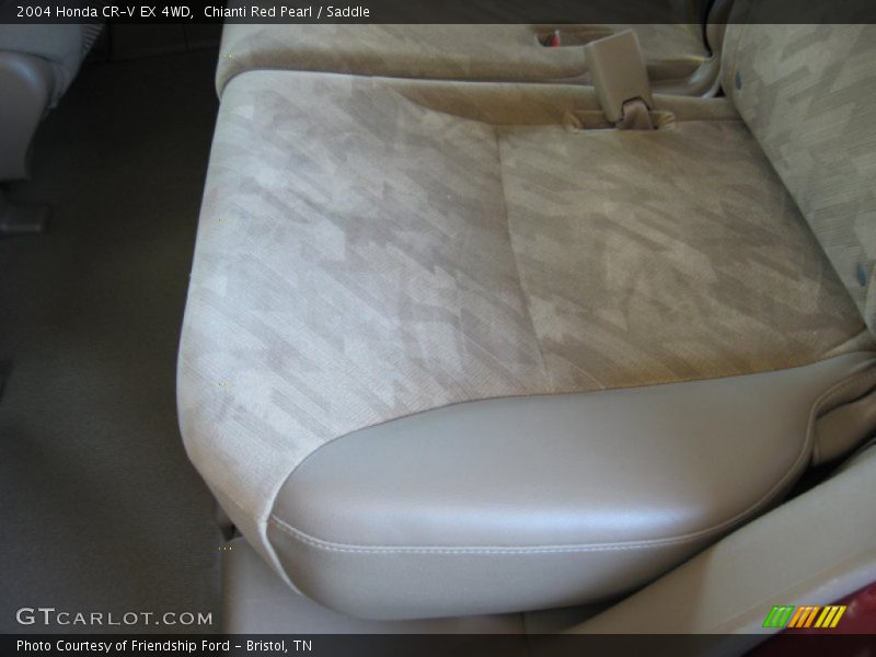 Chianti Red Pearl / Saddle 2004 Honda CR-V EX 4WD