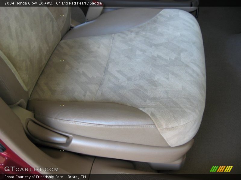 Chianti Red Pearl / Saddle 2004 Honda CR-V EX 4WD